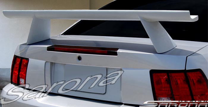 Custom Ford Mustang  Coupe & Convertible Trunk Wing (1999 - 2004) - $325.00 (Part #FD-047-TW)